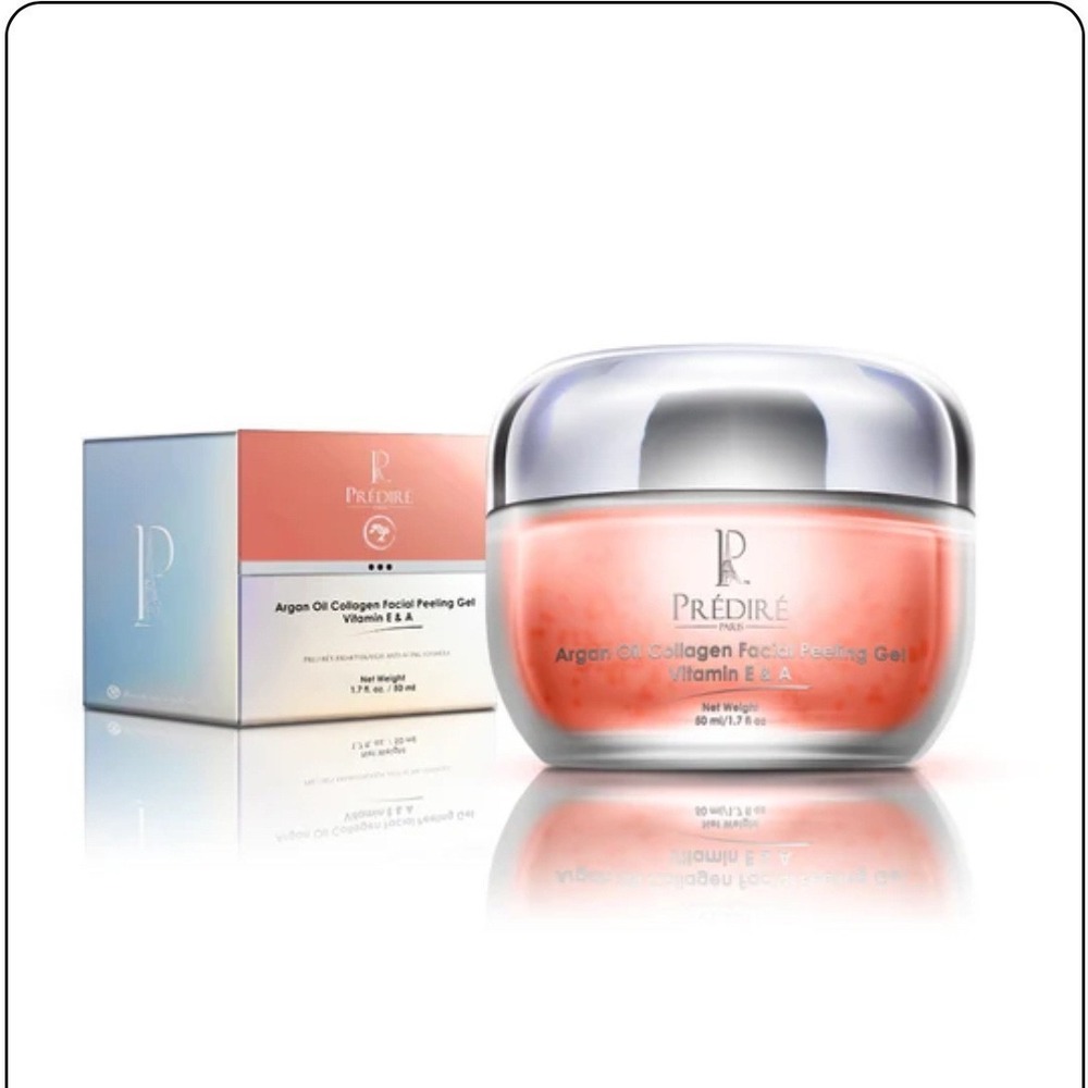 Predire Paris Argan Oil‎ Collagen Facial Peeling Gel $300 Vitamin E & A New Skin
